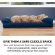Furhaven Pet Faux Fur & Velvet Memory Top Sofa Pet Bed, Medium, Dark Sage Furhaven Pet Faux Fur & Velvet Memory Top Sofa Pet Bed, Medium, Dark Sage