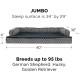 Furhaven Pet Faux Fur & Velvet Memory Top Sofa Pet Bed, Medium, Dark Sage Furhaven Pet Faux Fur & Velvet Memory Top Sofa Pet Bed, Medium, Dark Sage