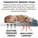 Furhaven Pet Faux Fur & Velvet Memory Top Sofa Pet Bed, Medium, Dark Sage
