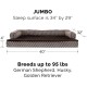 Furhaven Pet Faux Fur & Velvet Memory Top Sofa Pet Bed, Medium, Dark Sage Furhaven Pet Faux Fur & Velvet Memory Top Sofa Pet Bed, Medium, Dark Sage