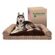 Furhaven Replacement Dog Bed Cover, Comfortable Couch, Plush and Decor, Sofa Style, Machine Washable, Diamond Grey, Jumbo (XL) Furhaven Replacement Dog Bed Cover, Comfortable Couch, Plush and Decor, Sofa Style, Machine Washable, Diamond Grey, Jumbo (XL)