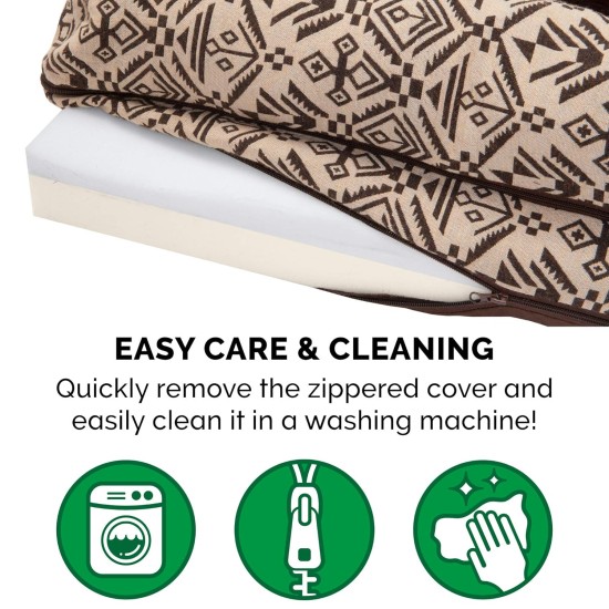 Furhaven Replacement Dog Bed Cover, Comfortable Couch, Plush and Decor, Sofa Style, Machine Washable, Diamond Grey, Jumbo (XL) Furhaven Replacement Dog Bed Cover, Comfortable Couch, Plush and Decor, Sofa Style, Machine Washable, Diamond Grey, Jumbo (XL)