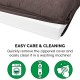Furhaven Replacement Dog Bed Cover, Comfortable Couch, Plush and Decor, Sofa Style, Machine Washable, Diamond Grey, Jumbo (XL) Furhaven Replacement Dog Bed Cover, Comfortable Couch, Plush and Decor, Sofa Style, Machine Washable, Diamond Grey, Jumbo (XL)