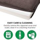 Furhaven Replacement Dog Bed Cover, Comfortable Couch, Plush and Decor, Sofa Style, Machine Washable, Diamond Grey, Jumbo (XL) Furhaven Replacement Dog Bed Cover, Comfortable Couch, Plush and Decor, Sofa Style, Machine Washable, Diamond Grey, Jumbo (XL)