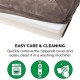 Furhaven Replacement Dog Bed Cover, Comfortable Couch, Plush and Decor, Sofa Style, Machine Washable, Diamond Grey, Jumbo (XL) Furhaven Replacement Dog Bed Cover, Comfortable Couch, Plush and Decor, Sofa Style, Machine Washable, Diamond Grey, Jumbo (XL)