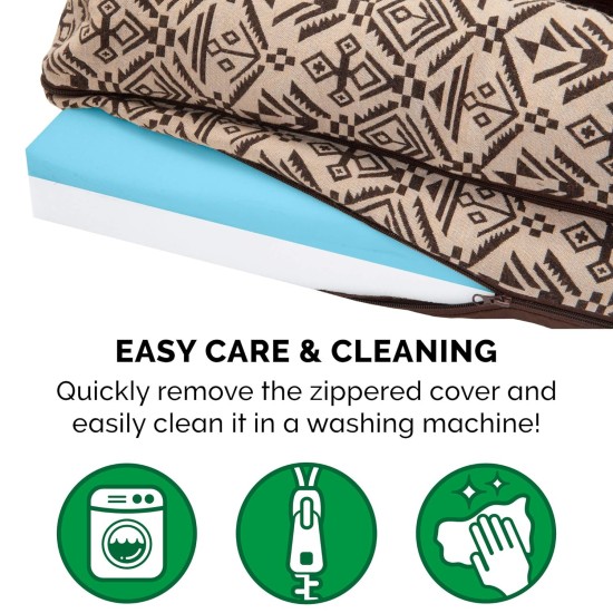Furhaven Replacement Dog Bed Cover, Comfortable Couch, Plush and Decor, Sofa Style, Machine Washable, Diamond Grey, Jumbo (XL) Furhaven Replacement Dog Bed Cover, Comfortable Couch, Plush and Decor, Sofa Style, Machine Washable, Diamond Grey, Jumbo (XL)