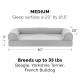 Furhaven Replacement Dog Bed Cover, Comfortable Couch, Plush and Decor, Sofa Style, Machine Washable, Diamond Grey, Jumbo (XL) Furhaven Replacement Dog Bed Cover, Comfortable Couch, Plush and Decor, Sofa Style, Machine Washable, Diamond Grey, Jumbo (XL)