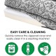 Furhaven Replacement Dog Bed Cover, Comfortable Couch, Plush and Decor, Sofa Style, Machine Washable, Diamond Grey, Jumbo (XL) Furhaven Replacement Dog Bed Cover, Comfortable Couch, Plush and Decor, Sofa Style, Machine Washable, Diamond Grey, Jumbo (XL)
