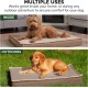 Furhaven Replacement Dog Bed Cover Water Resistant Indoor Outdoor Logo Print Maroon Large Furhaven Replacement Dog Bed Cover Water Resistant Indoor Outdoor Logo Print Maroon Large