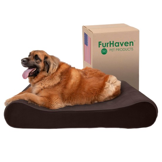 Furhaven Replacement Two Tone Faux Fur Suede L Shape Dog Bed Cover Machine Washable Stone Grey Medium Furhaven Replacement Two Tone Faux Fur Suede L Shape Dog Bed Cover Machine Washable Stone Grey Medium