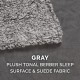 Furhaven Replacement Two Tone Faux Fur Suede L Shape Dog Bed Cover Machine Washable Stone Grey Medium Furhaven Replacement Two Tone Faux Fur Suede L Shape Dog Bed Cover Machine Washable Stone Grey Medium