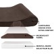 Furhaven Replacement Two Tone Faux Fur Suede L Shape Dog Bed Cover Machine Washable Stone Grey Medium Furhaven Replacement Two Tone Faux Fur Suede L Shape Dog Bed Cover Machine Washable Stone Grey Medium