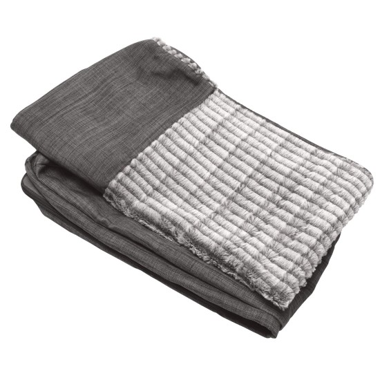 Furhaven Replacement Two Tone Faux Fur Suede L Shape Dog Bed Cover Machine Washable Stone Grey Medium Furhaven Replacement Two Tone Faux Fur Suede L Shape Dog Bed Cover Machine Washable Stone Grey Medium