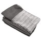 Furhaven Replacement Two Tone Faux Fur Suede L Shape Dog Bed Cover Machine Washable Stone Grey Medium Furhaven Replacement Two Tone Faux Fur Suede L Shape Dog Bed Cover Machine Washable Stone Grey Medium
