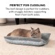 Furhaven Replacement Two Tone Faux Fur Suede L Shape Dog Bed Cover Machine Washable Stone Grey Medium Furhaven Replacement Two Tone Faux Fur Suede L Shape Dog Bed Cover Machine Washable Stone Grey Medium