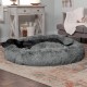 Furhaven Replacement Two Tone Faux Fur Suede L Shape Dog Bed Cover Machine Washable Stone Grey Medium Furhaven Replacement Two Tone Faux Fur Suede L Shape Dog Bed Cover Machine Washable Stone Grey Medium