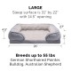 Furhaven Replacement Two Tone Faux Fur Suede L Shape Dog Bed Cover Machine Washable Stone Grey Medium Furhaven Replacement Two Tone Faux Fur Suede L Shape Dog Bed Cover Machine Washable Stone Grey Medium