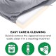 Furhaven Replacement Two Tone Faux Fur Suede L Shape Dog Bed Cover Machine Washable Stone Grey Medium Furhaven Replacement Two Tone Faux Fur Suede L Shape Dog Bed Cover Machine Washable Stone Grey Medium