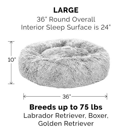 Furhaven Replacement Two Tone Faux Fur Suede L Shape Dog Bed Cover Machine Washable Stone Grey Medium Furhaven Replacement Two Tone Faux Fur Suede L Shape Dog Bed Cover Machine Washable Stone Grey Medium