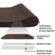Furhaven Replacement Two Tone Faux Fur Suede L Shape Dog Bed Cover Machine Washable Stone Grey Medium Furhaven Replacement Two Tone Faux Fur Suede L Shape Dog Bed Cover Machine Washable Stone Grey Medium