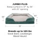 Furhaven Replacement Two Tone Faux Fur Suede L Shape Dog Bed Cover Machine Washable Stone Grey Medium Furhaven Replacement Two Tone Faux Fur Suede L Shape Dog Bed Cover Machine Washable Stone Grey Medium