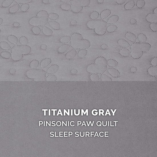 Furhaven Replacement Two Tone Faux Fur Suede L Shape Dog Bed Cover Machine Washable Stone Grey Medium Furhaven Replacement Two Tone Faux Fur Suede L Shape Dog Bed Cover Machine Washable Stone Grey Medium
