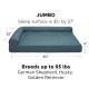 Furhaven Replacement Two Tone Faux Fur Suede L Shape Dog Bed Cover Machine Washable Stone Grey Medium Furhaven Replacement Two Tone Faux Fur Suede L Shape Dog Bed Cover Machine Washable Stone Grey Medium