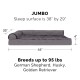 Furhaven Replacement Two Tone Faux Fur Suede L Shape Dog Bed Cover Machine Washable Stone Grey Medium Furhaven Replacement Two Tone Faux Fur Suede L Shape Dog Bed Cover Machine Washable Stone Grey Medium