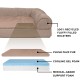 Furhaven Replacement Two Tone Faux Fur Suede L Shape Dog Bed Cover Machine Washable Stone Grey Medium Furhaven Replacement Two Tone Faux Fur Suede L Shape Dog Bed Cover Machine Washable Stone Grey Medium