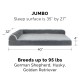 Furhaven Replacement Two Tone Faux Fur Suede L Shape Dog Bed Cover Machine Washable Stone Grey Medium Furhaven Replacement Two Tone Faux Fur Suede L Shape Dog Bed Cover Machine Washable Stone Grey Medium