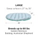 Furhaven Replacement Two Tone Faux Fur Suede L Shape Dog Bed Cover Machine Washable Stone Grey Medium Furhaven Replacement Two Tone Faux Fur Suede L Shape Dog Bed Cover Machine Washable Stone Grey Medium
