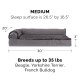 Furhaven Replacement Two Tone Faux Fur Suede L Shape Dog Bed Cover Machine Washable Stone Grey Medium Furhaven Replacement Two Tone Faux Fur Suede L Shape Dog Bed Cover Machine Washable Stone Grey Medium