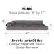 Furhaven Replacement Two Tone Faux Fur Suede L Shape Dog Bed Cover Machine Washable Stone Grey Medium Furhaven Replacement Two Tone Faux Fur Suede L Shape Dog Bed Cover Machine Washable Stone Grey Medium