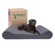 Furhaven Replacement Two Tone Faux Fur Suede L Shape Dog Bed Cover Machine Washable Stone Grey Medium Furhaven Replacement Two Tone Faux Fur Suede L Shape Dog Bed Cover Machine Washable Stone Grey Medium
