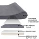 Furhaven Replacement Two Tone Faux Fur Suede L Shape Dog Bed Cover Machine Washable Stone Grey Medium Furhaven Replacement Two Tone Faux Fur Suede L Shape Dog Bed Cover Machine Washable Stone Grey Medium