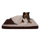 Furhaven Replacement Two Tone Faux Fur Suede L Shape Dog Bed Cover Machine Washable Stone Grey Medium Furhaven Replacement Two Tone Faux Fur Suede L Shape Dog Bed Cover Machine Washable Stone Grey Medium