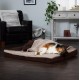 Furhaven Replacement Two Tone Faux Fur Suede L Shape Dog Bed Cover Machine Washable Stone Grey Medium Furhaven Replacement Two Tone Faux Fur Suede L Shape Dog Bed Cover Machine Washable Stone Grey Medium
