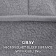 Furhaven Ultra Plush Faux Fur & Suede Dog Bed Replacement Cover Machine Washable Grey XL Furhaven Ultra Plush Faux Fur & Suede Dog Bed Replacement Cover Machine Washable Grey XL