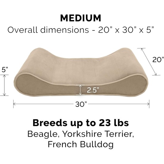 Furhaven Ultra Plush Faux Fur & Suede Dog Bed Replacement Cover Machine Washable Grey XL Furhaven Ultra Plush Faux Fur & Suede Dog Bed Replacement Cover Machine Washable Grey XL