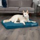 Furhaven Ultra Plush Replacement Faux Fur & Suede Dog Bed Cover Chocolate Brown Large Furhaven Ultra Plush Replacement Faux Fur & Suede Dog Bed Cover Chocolate Brown Large