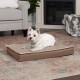 Furhaven Ultra Plush Replacement Faux Fur & Suede Dog Bed Cover Chocolate Brown Large Furhaven Ultra Plush Replacement Faux Fur & Suede Dog Bed Cover Chocolate Brown Large