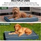 Furhaven Ultra Plush Replacement Faux Fur & Suede Dog Bed Cover Chocolate Brown Large Furhaven Ultra Plush Replacement Faux Fur & Suede Dog Bed Cover Chocolate Brown Large
