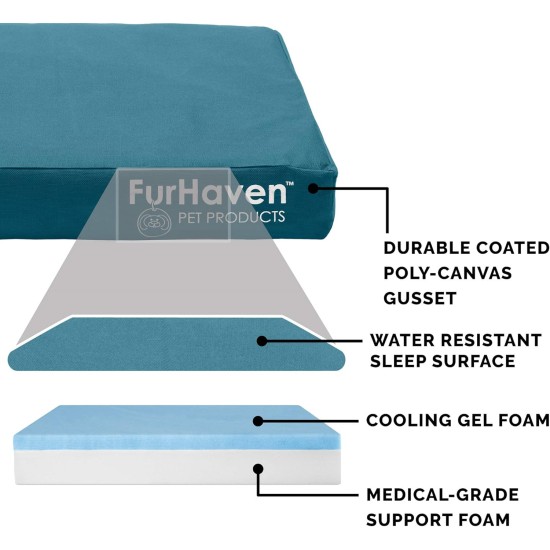 Furhaven Ultra Plush Replacement Faux Fur & Suede Dog Bed Cover Chocolate Brown Large Furhaven Ultra Plush Replacement Faux Fur & Suede Dog Bed Cover Chocolate Brown Large