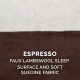 Furhaven Ultra Plush Replacement Faux Fur & Suede Dog Bed Cover Chocolate Brown Large Furhaven Ultra Plush Replacement Faux Fur & Suede Dog Bed Cover Chocolate Brown Large