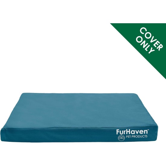Furhaven Ultra Plush Replacement Faux Fur & Suede Dog Bed Cover Chocolate Brown Large Furhaven Ultra Plush Replacement Faux Fur & Suede Dog Bed Cover Chocolate Brown Large