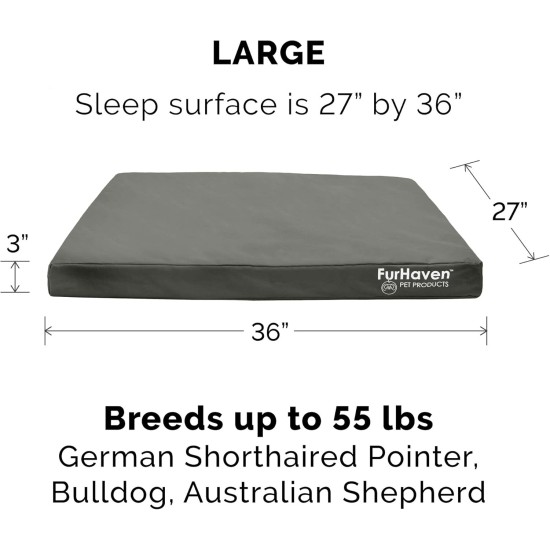Furhaven Ultra Plush Replacement Faux Fur & Suede Dog Bed Cover Chocolate Brown Large Furhaven Ultra Plush Replacement Faux Fur & Suede Dog Bed Cover Chocolate Brown Large