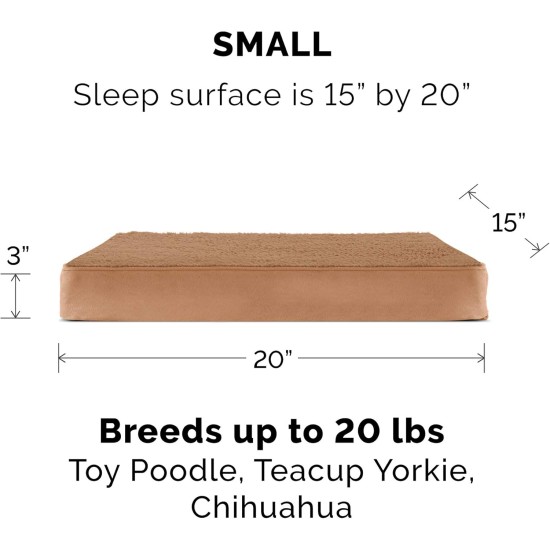Furhaven Ultra Plush Replacement Faux Fur & Suede Dog Bed Cover Chocolate Brown Large Furhaven Ultra Plush Replacement Faux Fur & Suede Dog Bed Cover Chocolate Brown Large