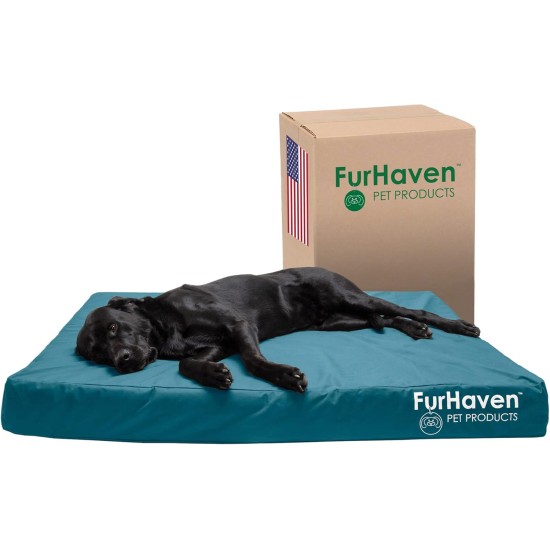 Furhaven Ultra Plush Replacement Faux Fur & Suede Dog Bed Cover Chocolate Brown Large Furhaven Ultra Plush Replacement Faux Fur & Suede Dog Bed Cover Chocolate Brown Large