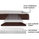 Furhaven Ultra Plush Replacement Faux Fur & Suede Dog Bed Cover Chocolate Brown Large Furhaven Ultra Plush Replacement Faux Fur & Suede Dog Bed Cover Chocolate Brown Large