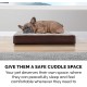 Furhaven Ultra Plush Replacement Faux Fur & Suede Dog Bed Cover Chocolate Brown Large Furhaven Ultra Plush Replacement Faux Fur & Suede Dog Bed Cover Chocolate Brown Large